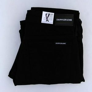 New CKJ011 SUPER SKINNY W 27X30 L BLACK S#42BP515